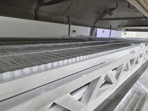 Banda transportoare congelator tunel DADEX