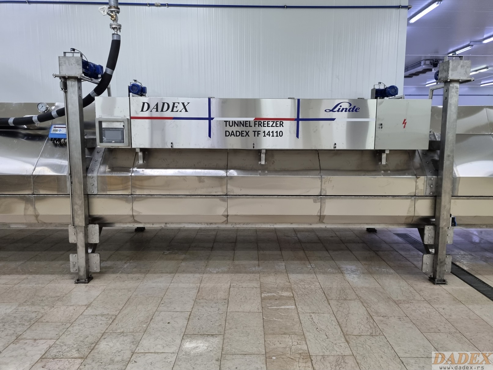 Congelator tunel criogenic DADEX - panou control